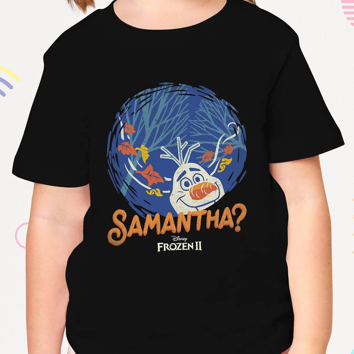 Frozen 2 Olaf Samantha Circle Portrait Shirt 5