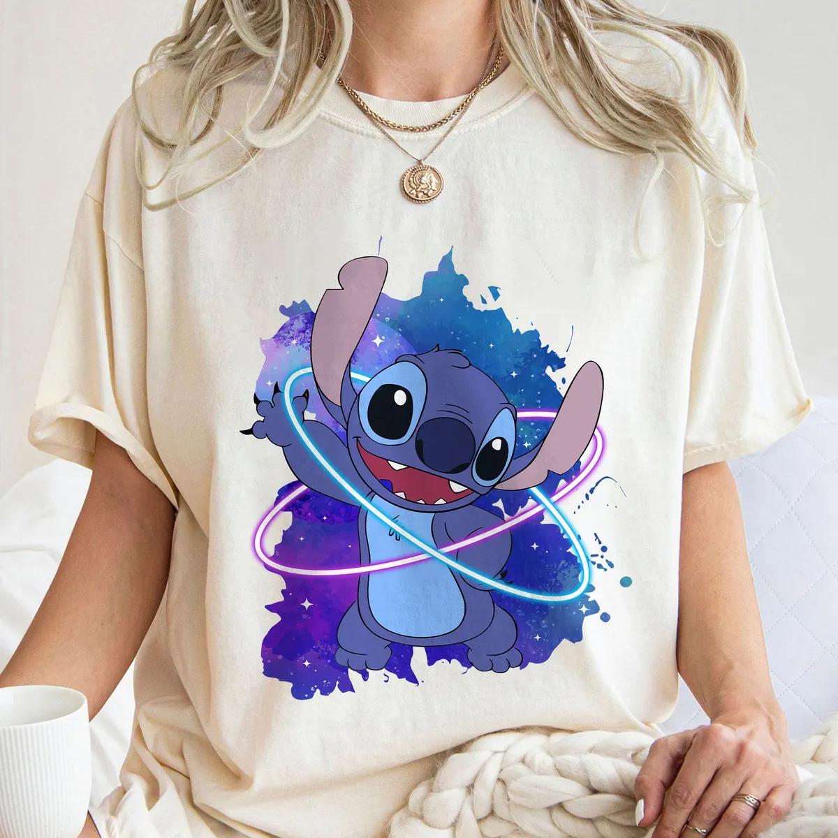 Galaxy Stitch Lilo And Stich Shirt 1 1