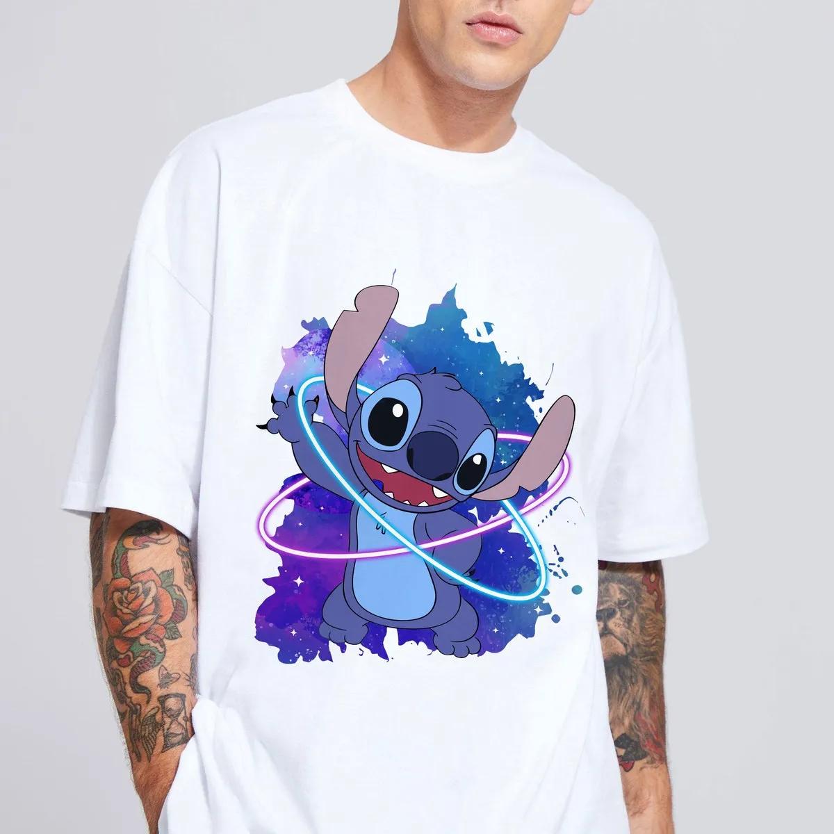 Galaxy Stitch Lilo And Stich Shirt 5 1