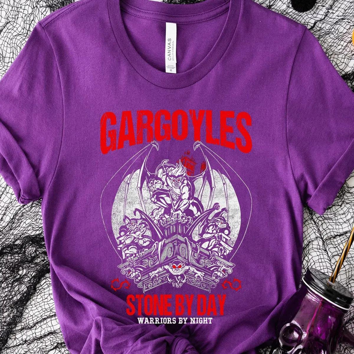 Gargoyles Goliath Stone By Day Warriors By Night Shirt 4