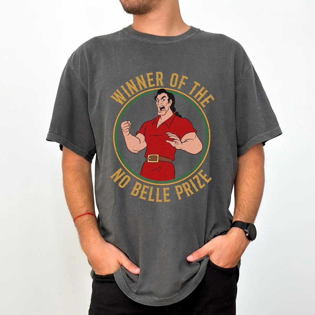 Gaston Winner of No Belle Prize Beauty and the Beast Disney Shirt 2 1