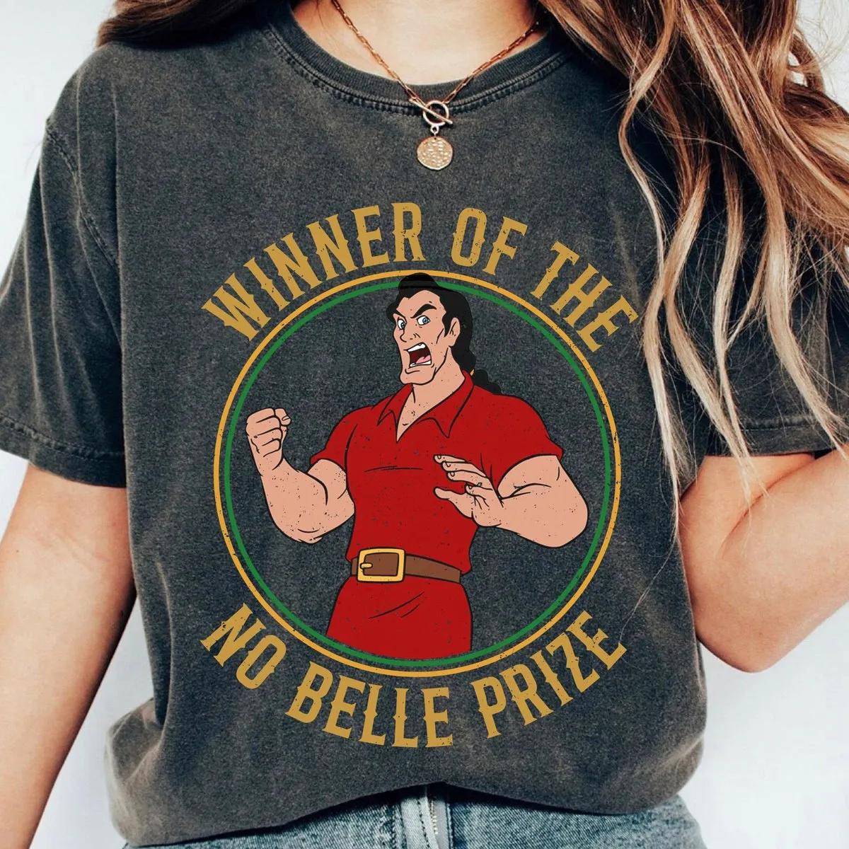 Gaston Winner of No Belle Prize Beauty and the Beast Disney Shirt 4 1