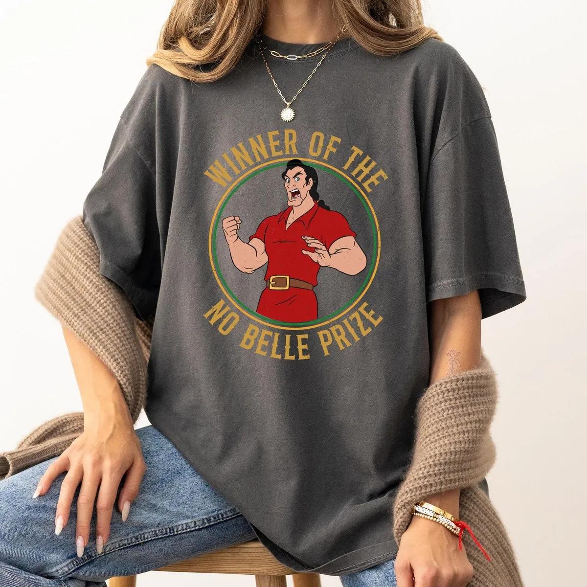 Gaston Winner of No Belle Prize Beauty and the Beast Disney Shirt 5 1