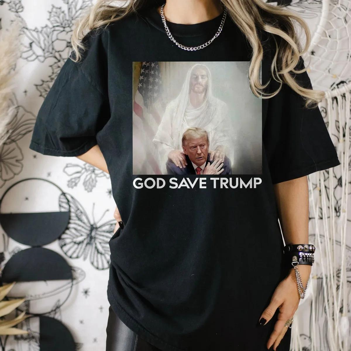 God Save Trump Shirt Fight Trump Tee 4 1