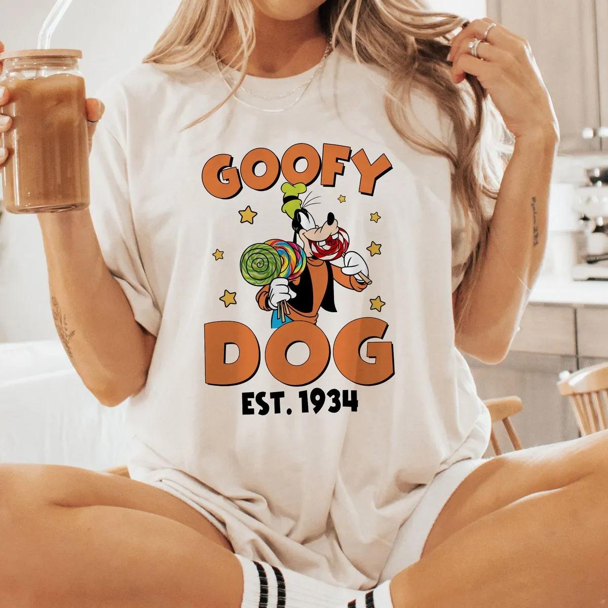 Goofy Dog Est 1934 Vintage Shirt 2 1