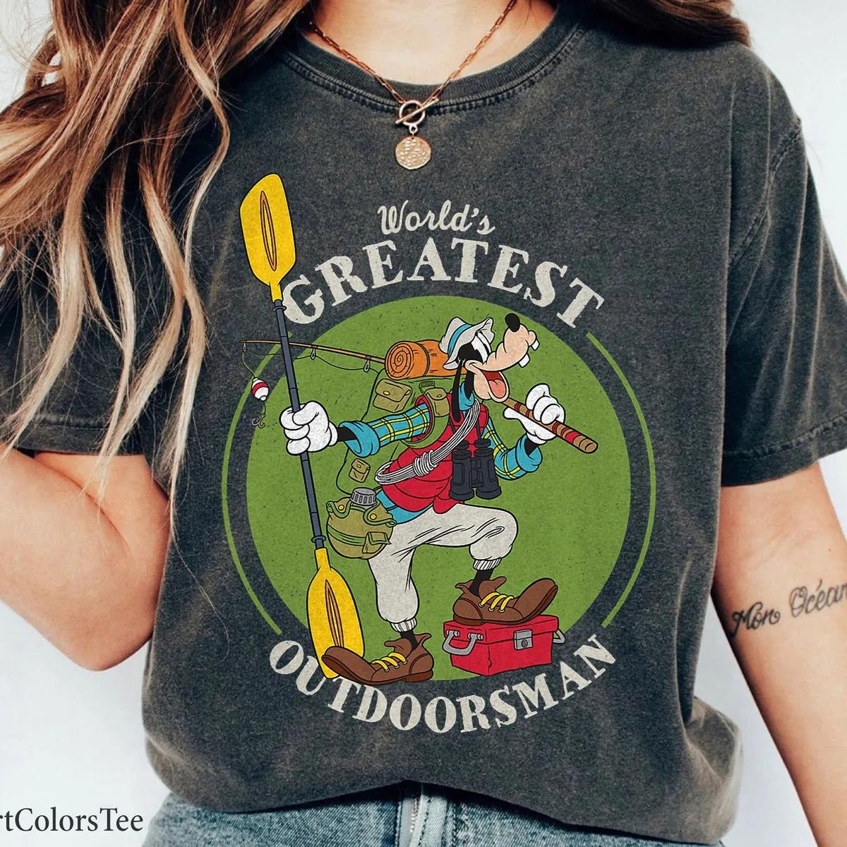 Goofy Outdoorsman Fathers Day Shirt 2