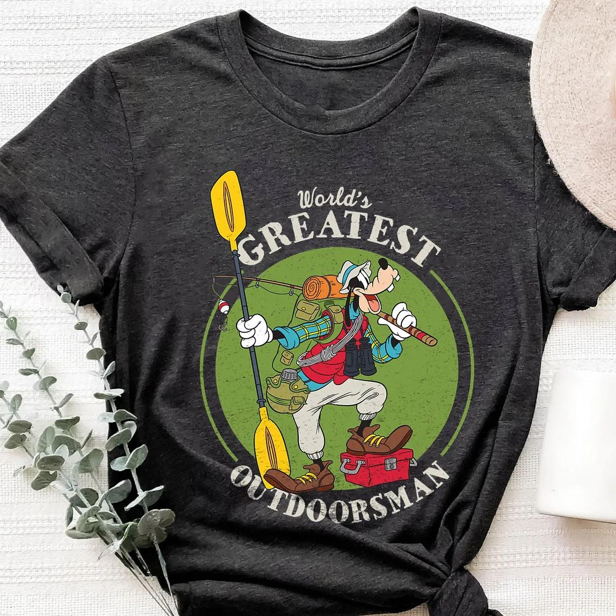 Goofy Outdoorsman Fathers Day Shirt 5