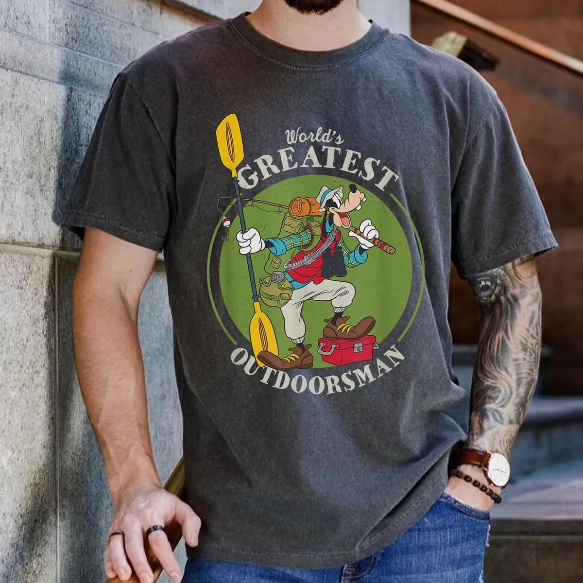 Goofy Outdoorsman Shirt A Goofy Movie Goofy Dad Tee 1