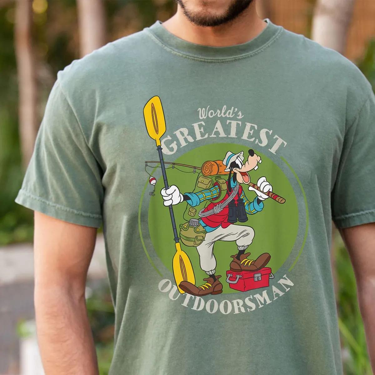 Goofy Outdoorsman Shirt A Goofy Movie Goofy Dad Tee 2