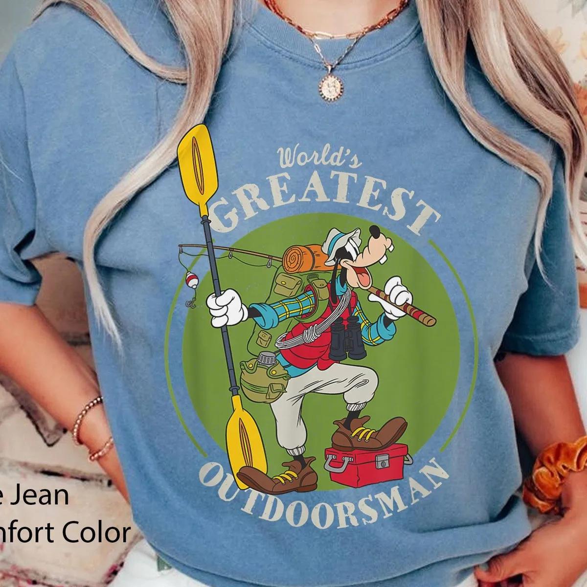 Goofy Outdoorsman Shirt A Goofy Movie Goofy Dad Tee 4