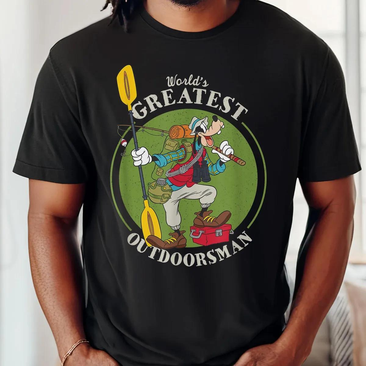 Goofy Outdoorsman Shirt A Goofy Movie Goofy Dad Tee 5