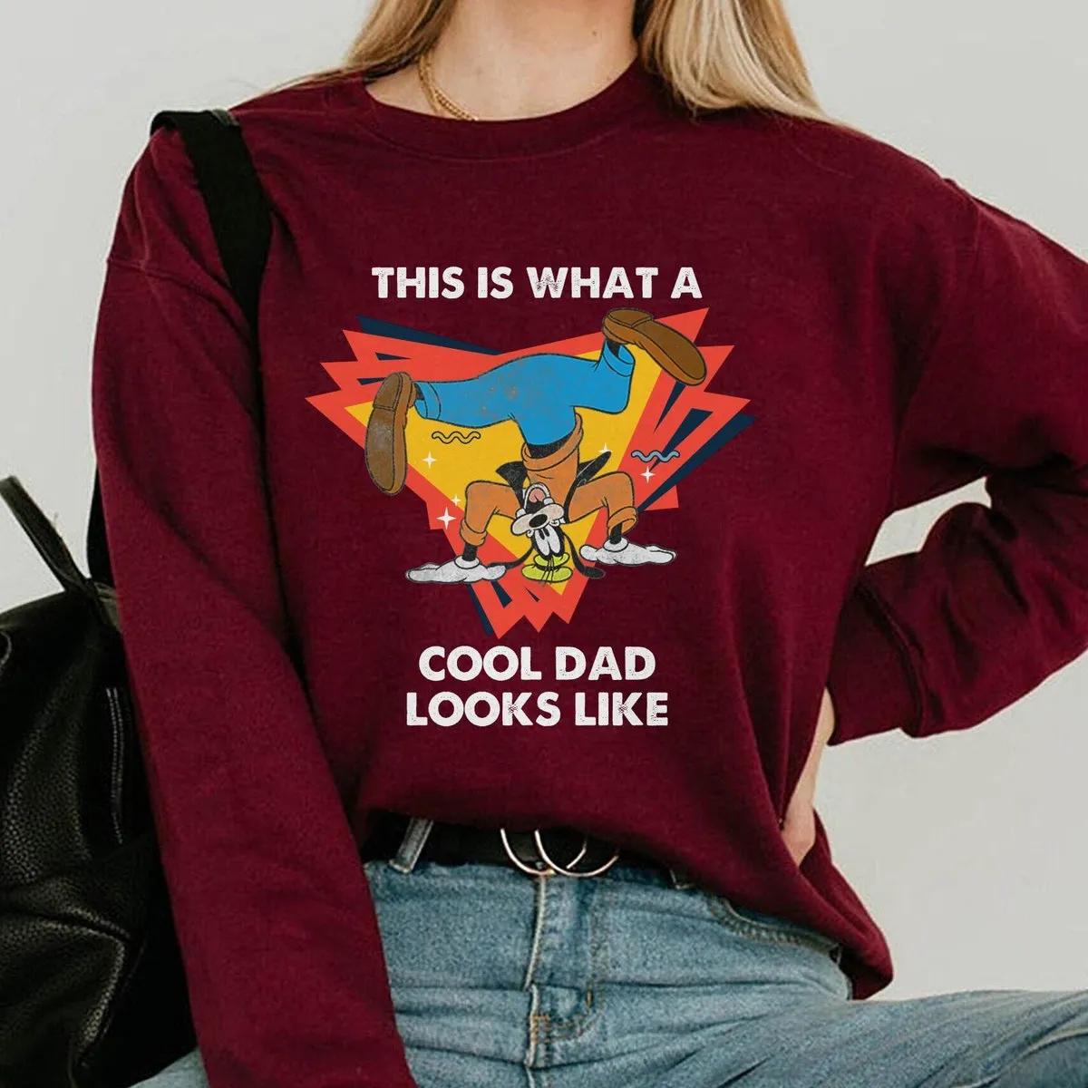 Goofy This Is What A Cool Dad Looks Like Shirt 2