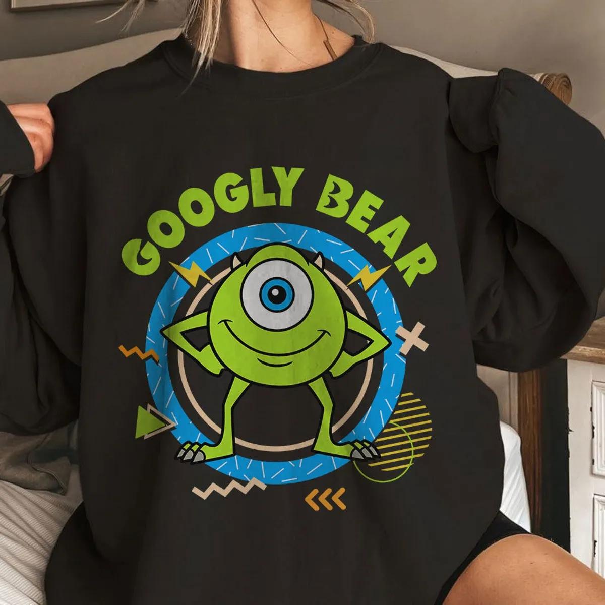 Googly Bear Monsters Inc Mike Wazowski 90s Retro Shirt 2