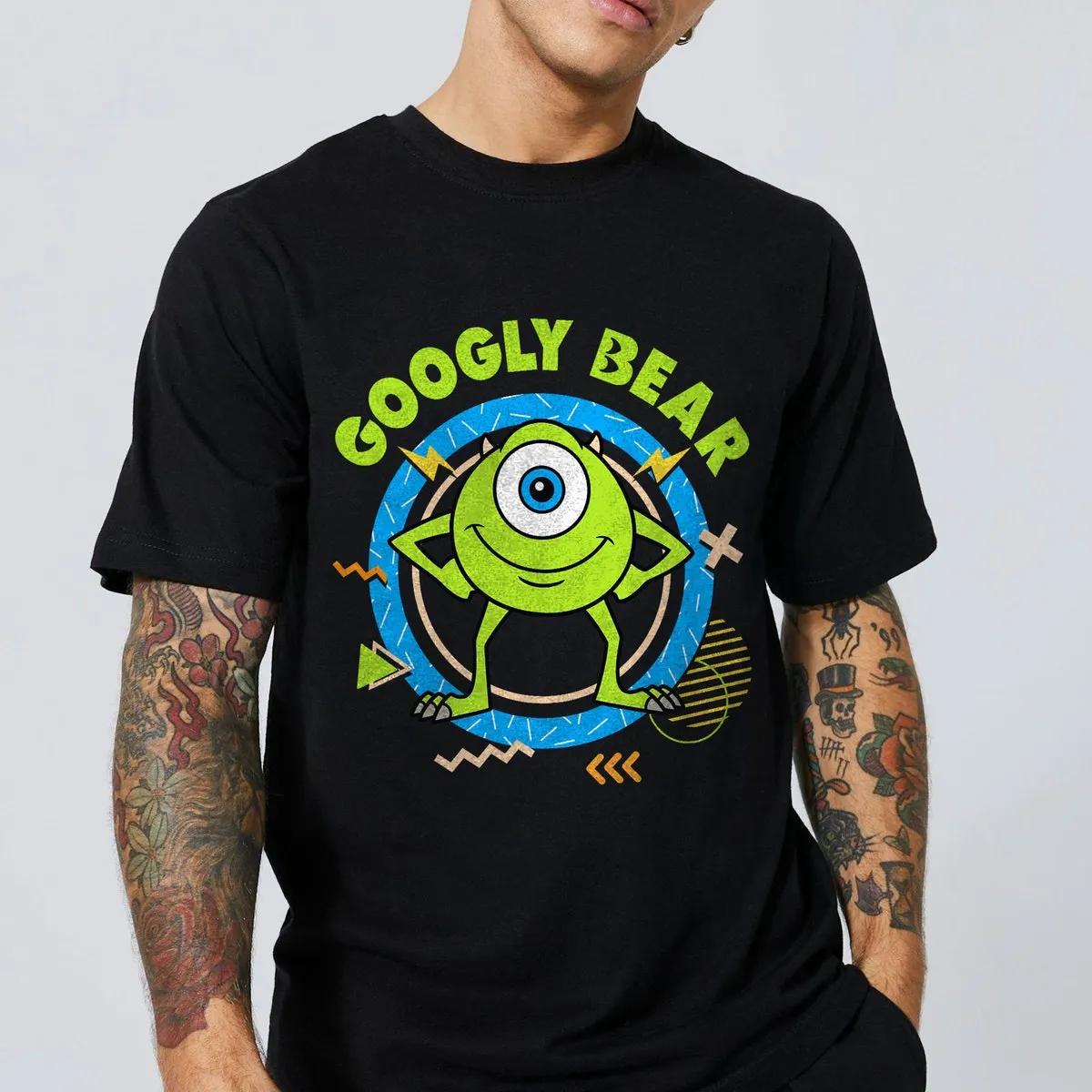 Googly Bear Monsters Inc Mike Wazowski 90s Retro Shirt 3