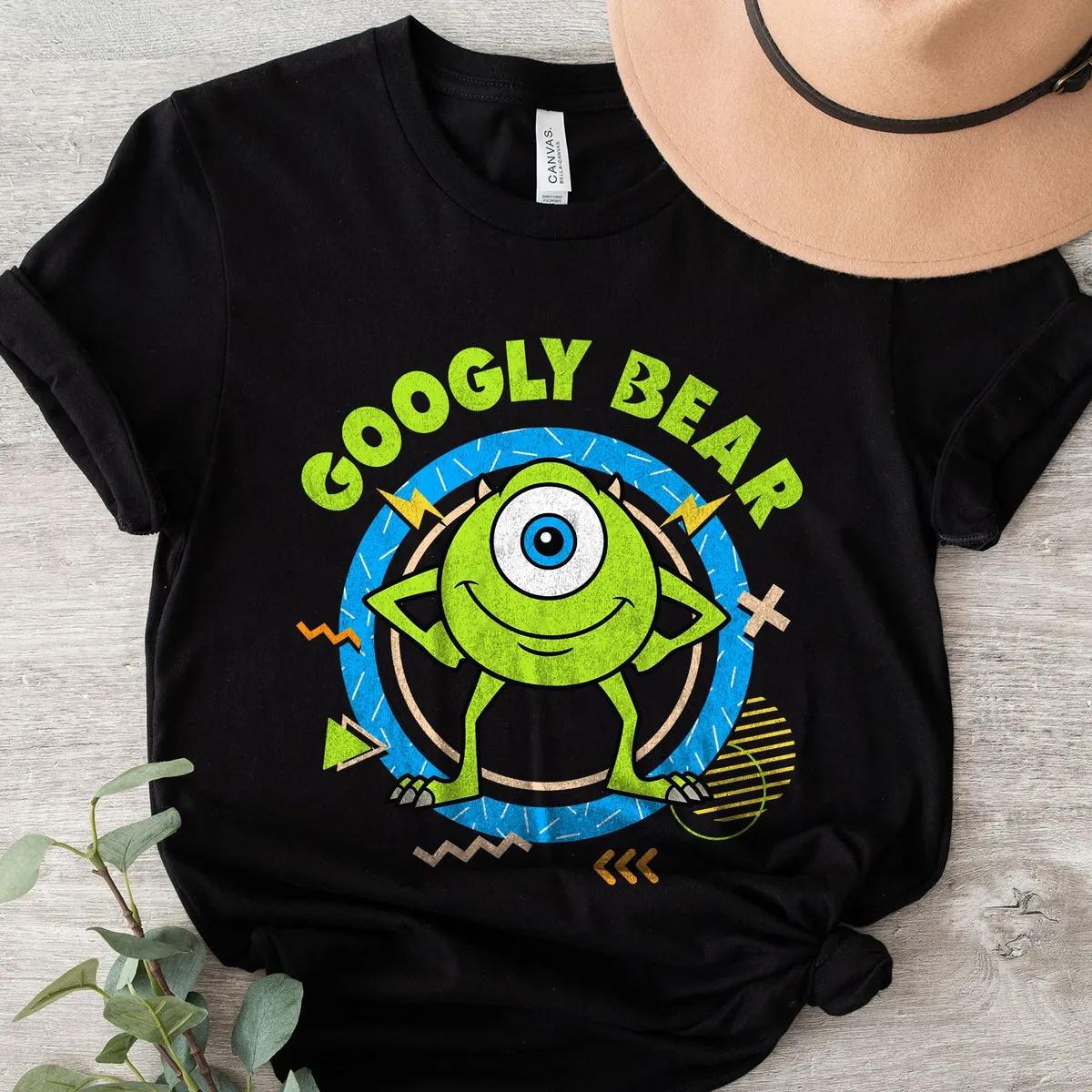 Googly Bear Monsters Inc Mike Wazowski 90s Retro Shirt 4