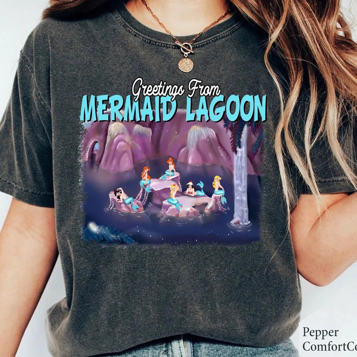 Greetings From Mermaid Lagoon Peter Pan Shirt 1 1