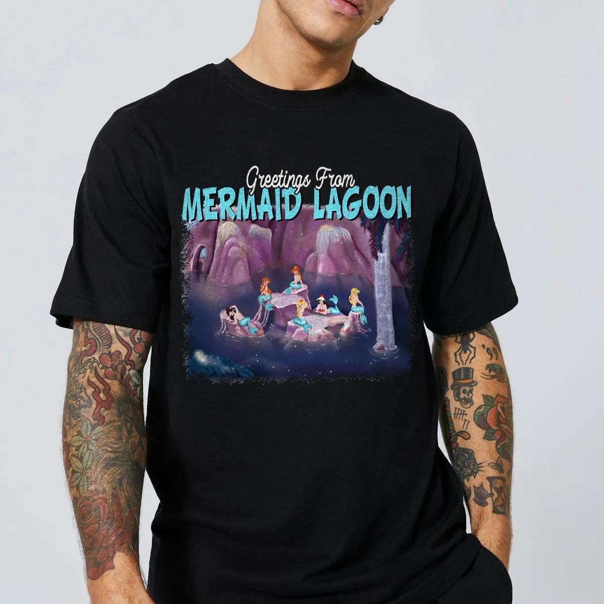 Greetings From Mermaid Lagoon Peter Pan Shirt 3 1