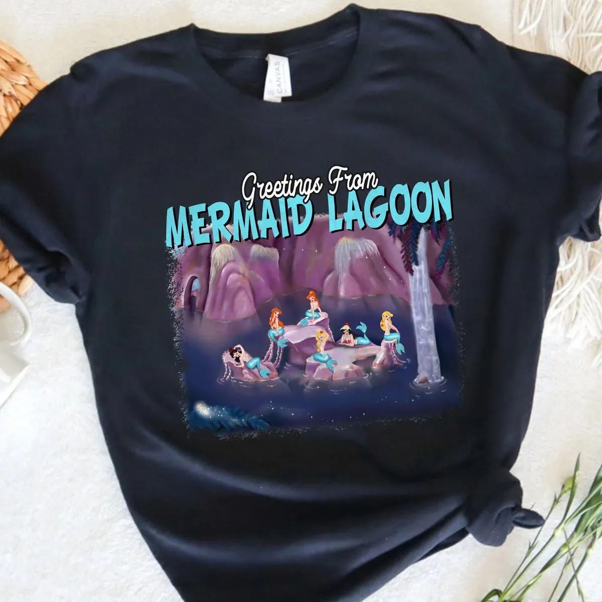 Greetings From Mermaid Lagoon Peter Pan Shirt 4 1