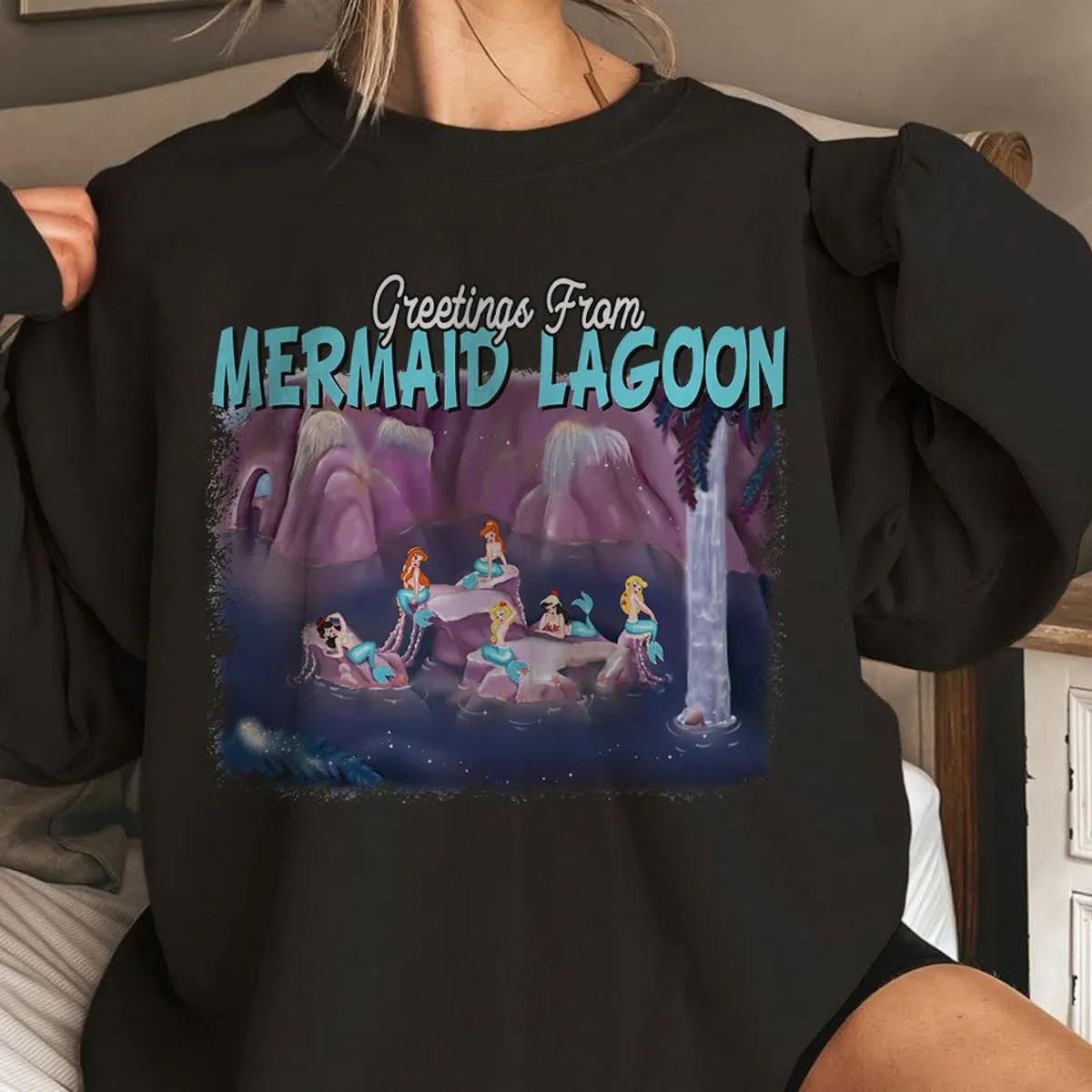 Greetings From Mermaid Lagoon Peter Pan Shirt 5 1