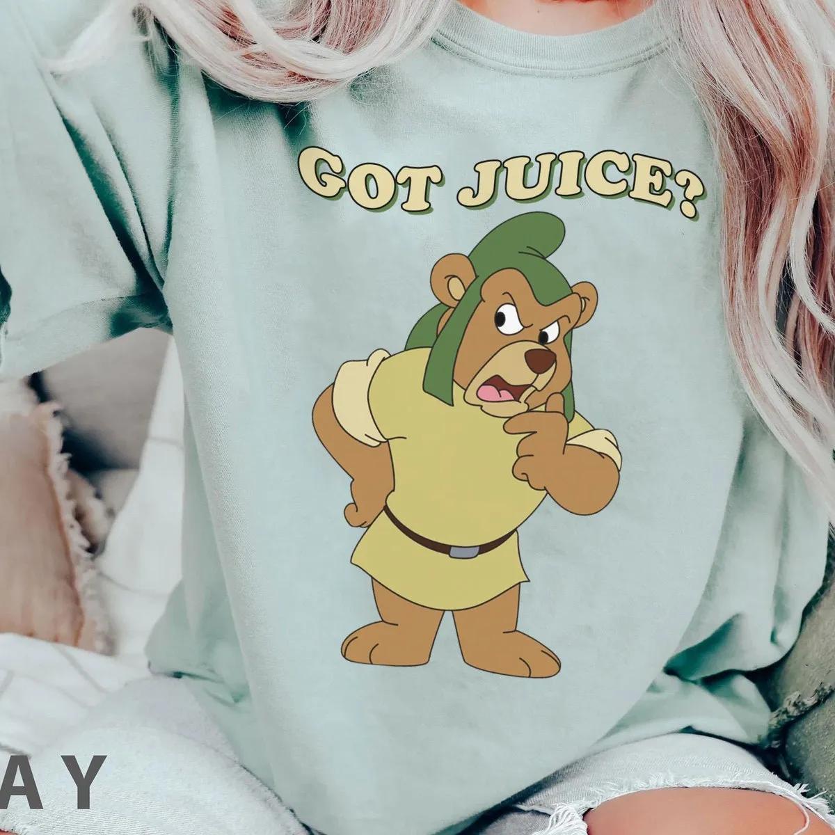 Gruffi Bear Got Juice Shirt Adventures of the Gummi Bears Tee 3