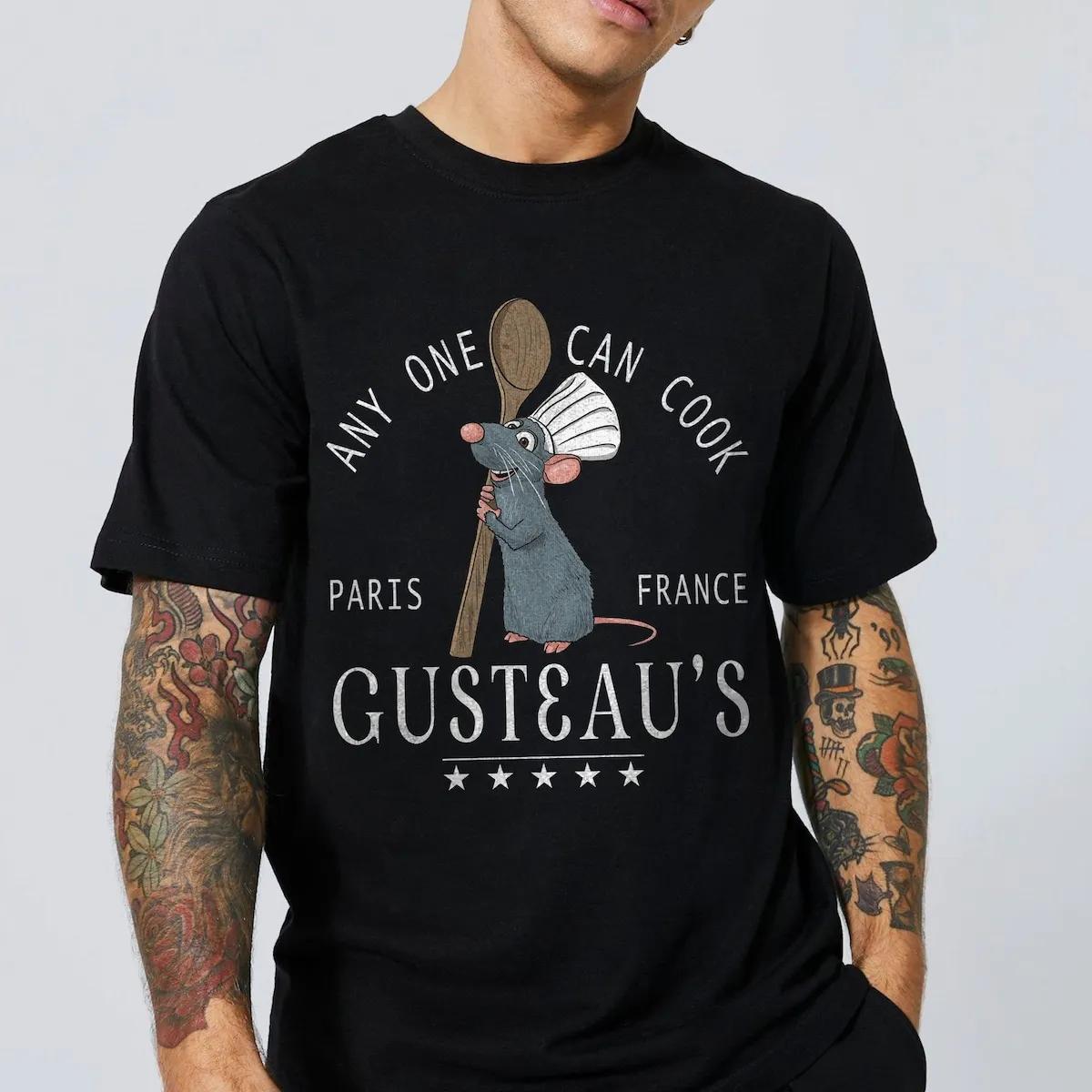 Gusteaus Paris Ratatouille Disney Shirt 1 1