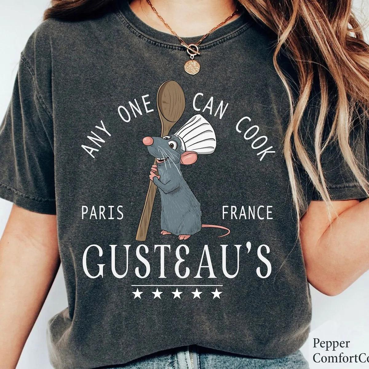 Gusteaus Paris Ratatouille Disney Shirt 2 1