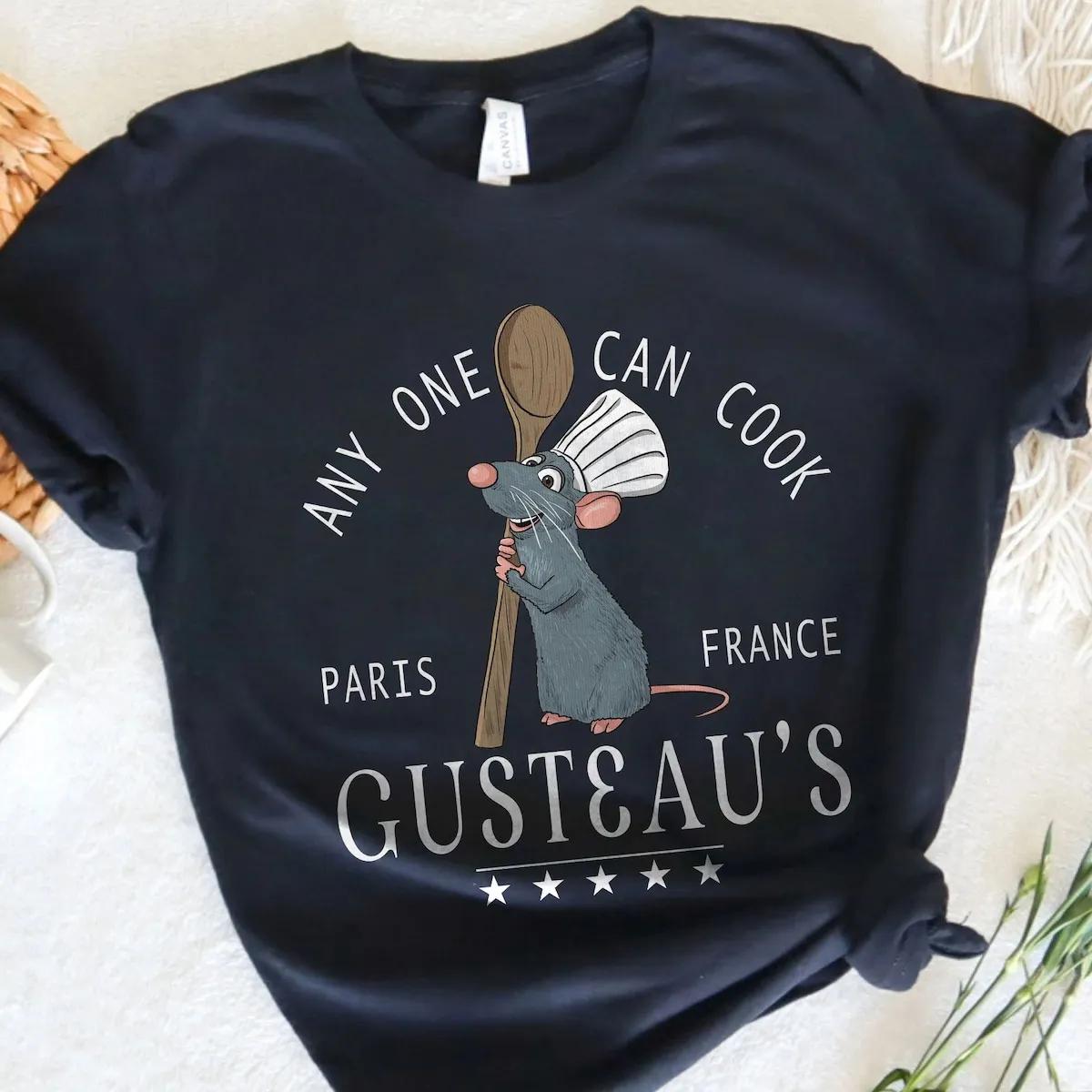 Gusteaus Paris Ratatouille Disney Shirt 4 1