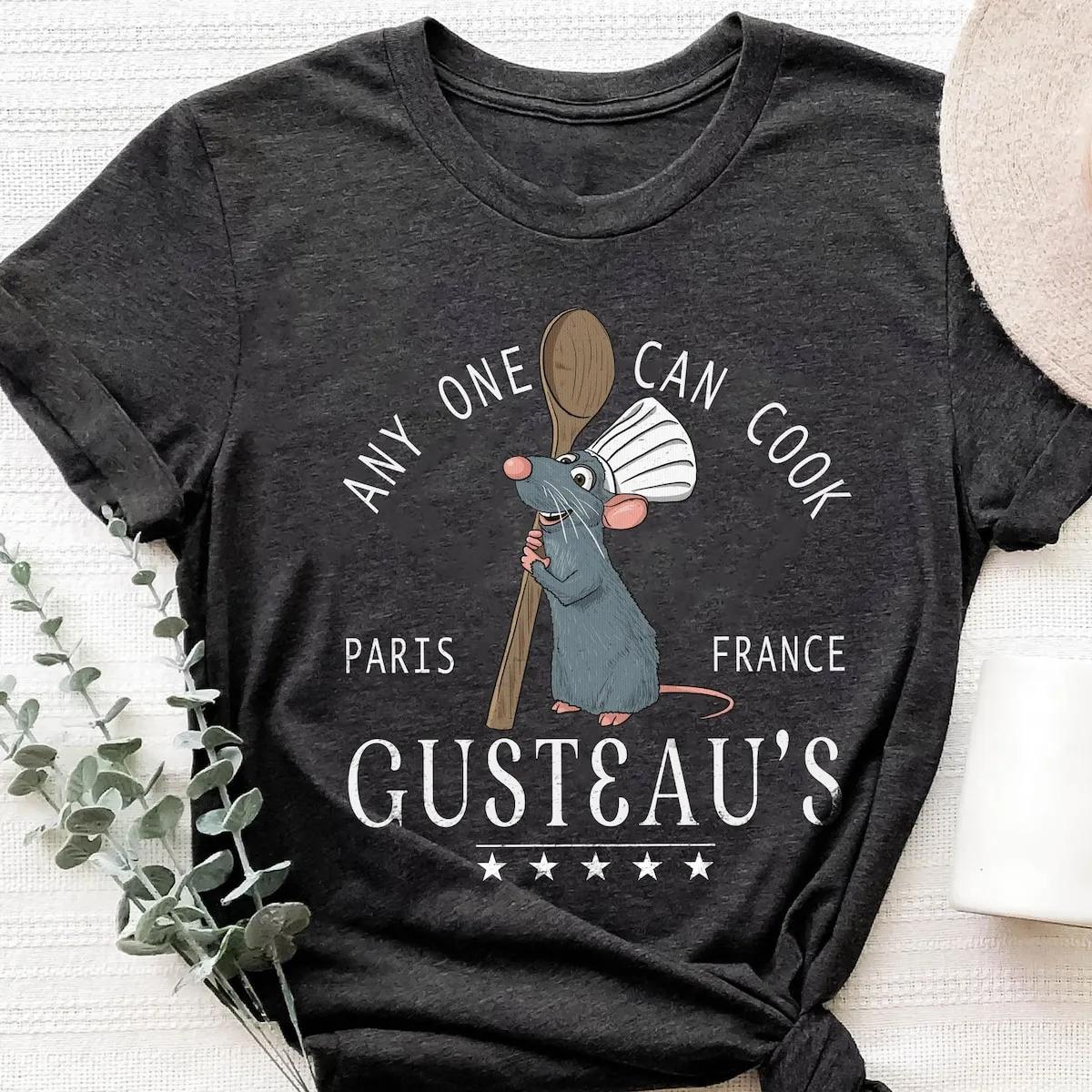 Gusteaus Paris Ratatouille Disney Shirt 5 1