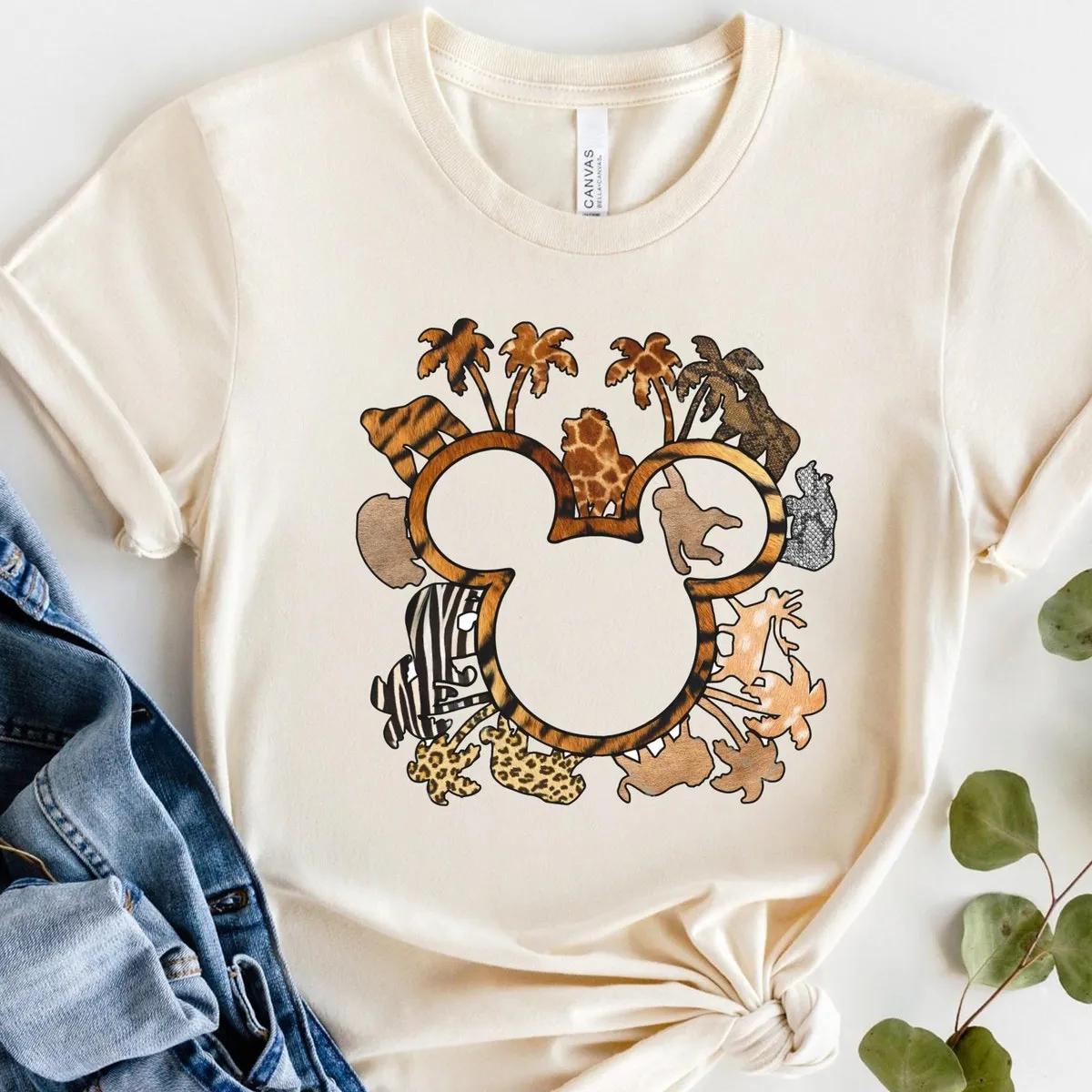 Hakuna Matata Animal Kingdom Disney Safari Vacay Mickey Ear Shirt 4