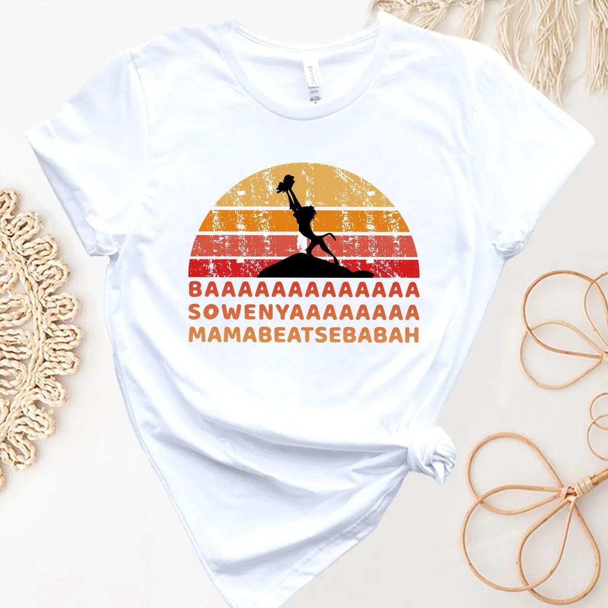 Hakuna Matata Disney Shirt Matching Lion King Tee 2 1