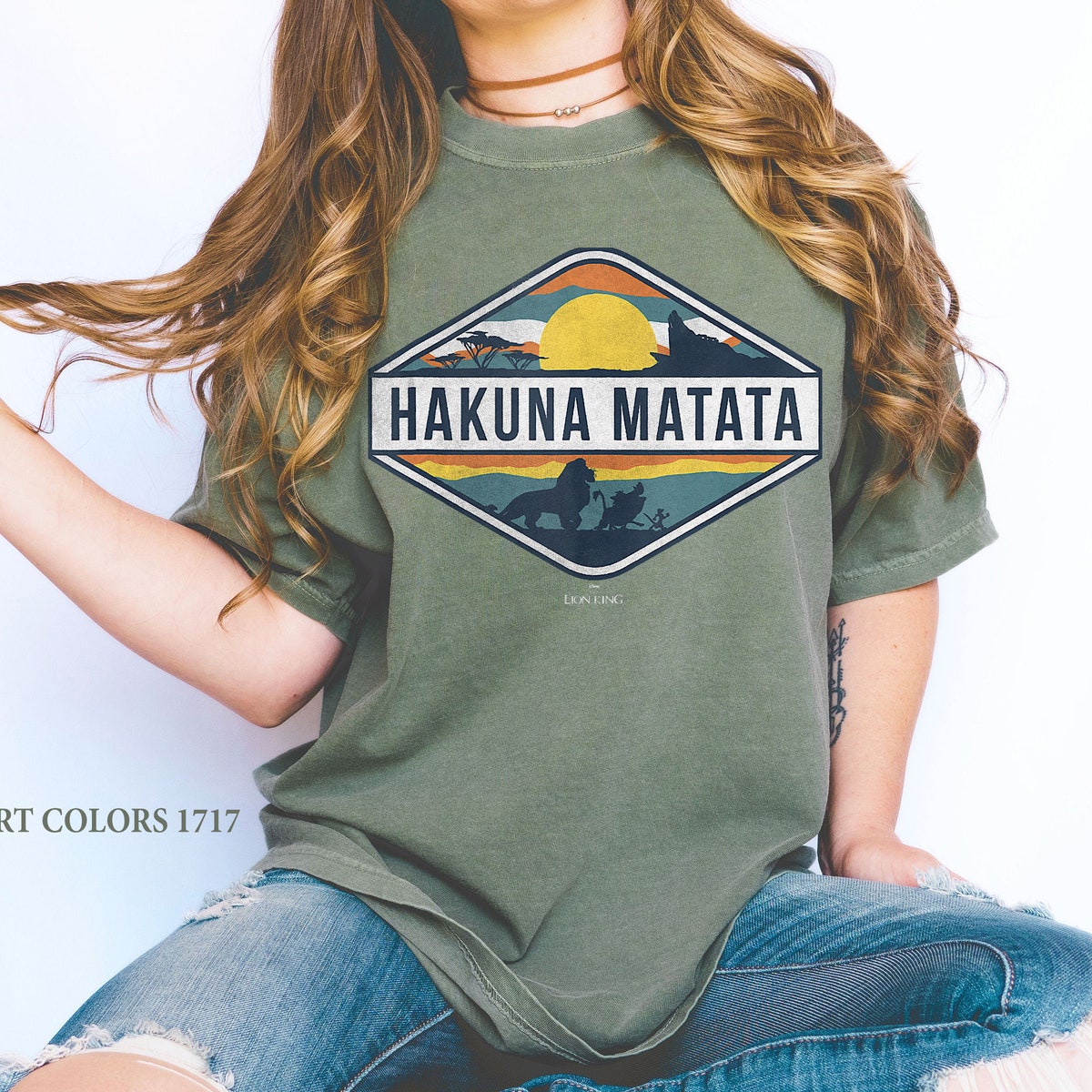 Hakuna Matata Shirt The Lion King Tee 4