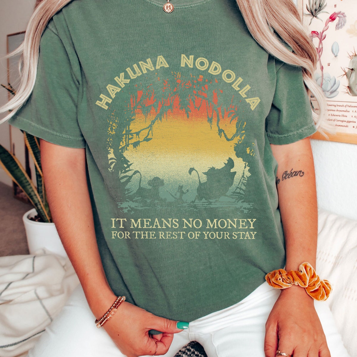 Hakuna Nodolla It Means No Money Lion King Shirt 5 1