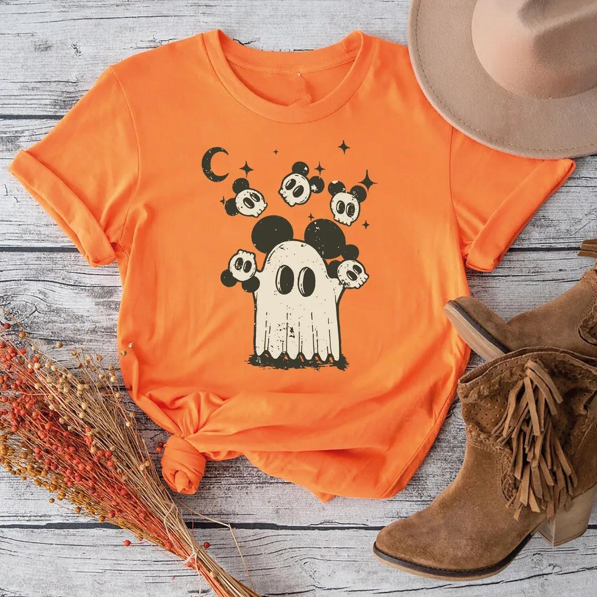 Halloween Boo Mickey Shirt 4