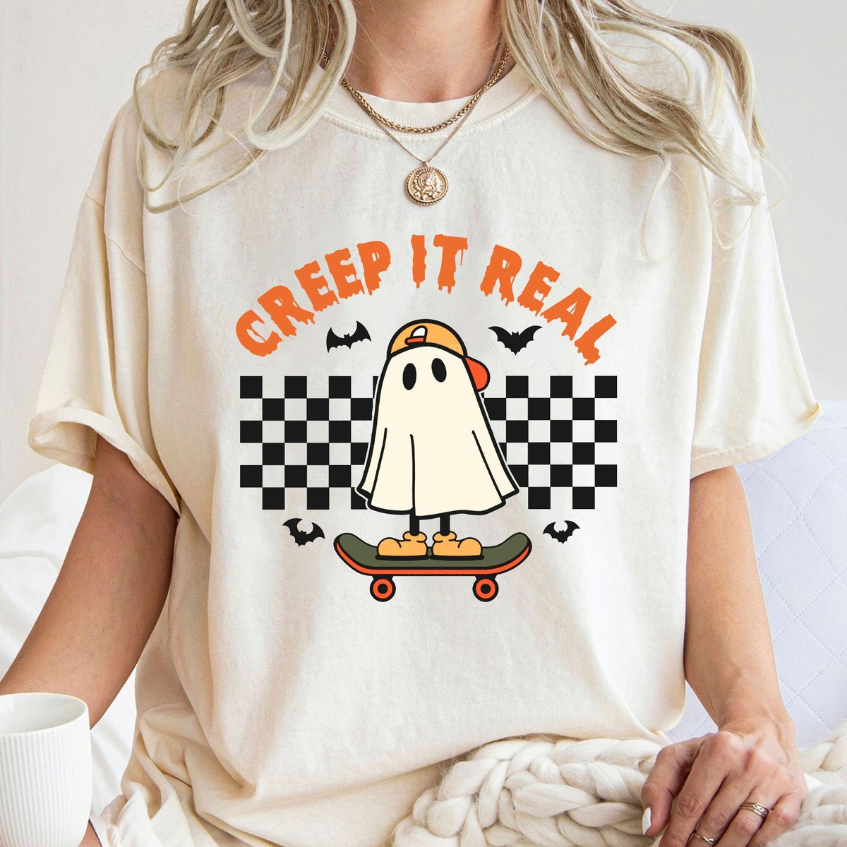 Halloween Cool Ghost Shirt 2 1