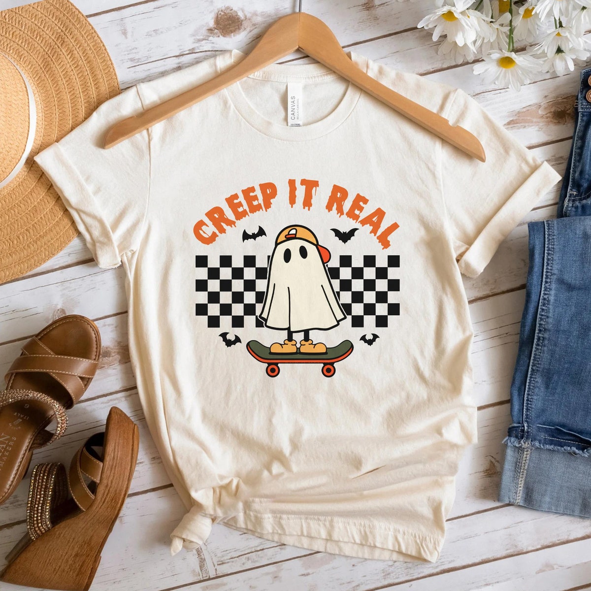 Halloween Cool Ghost Shirt 4 1