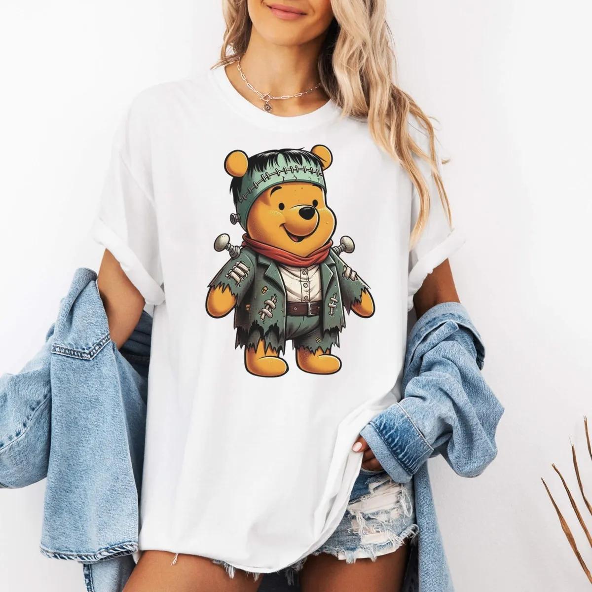 Halloween Frankenstein Winnie the Pooh Disney Shirt 1