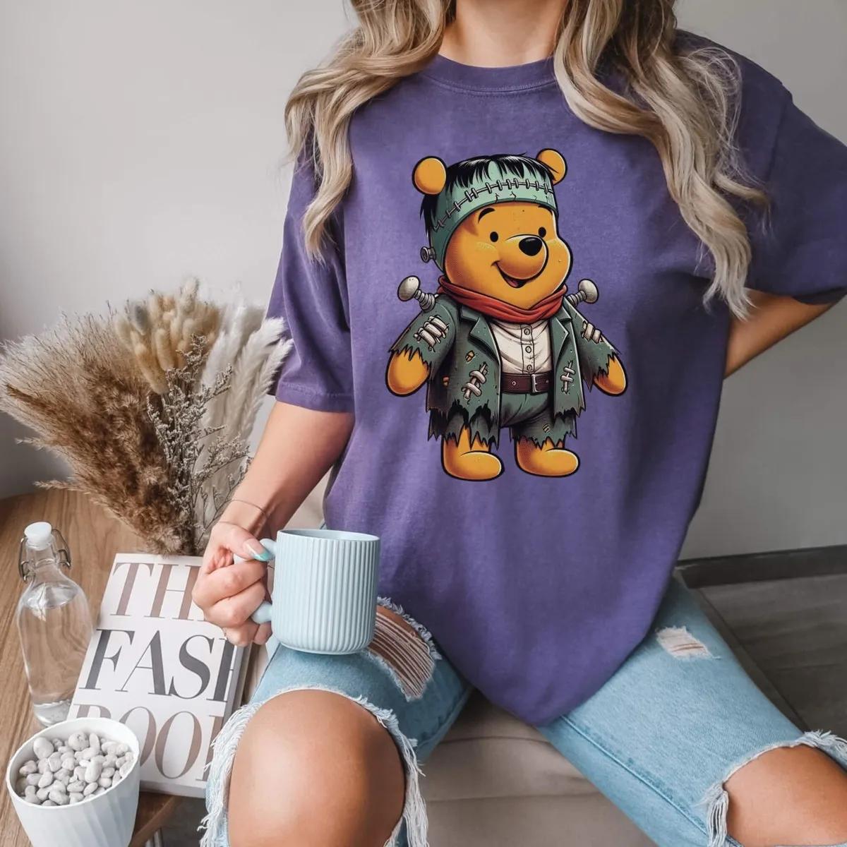 Halloween Frankenstein Winnie the Pooh Disney Shirt 6