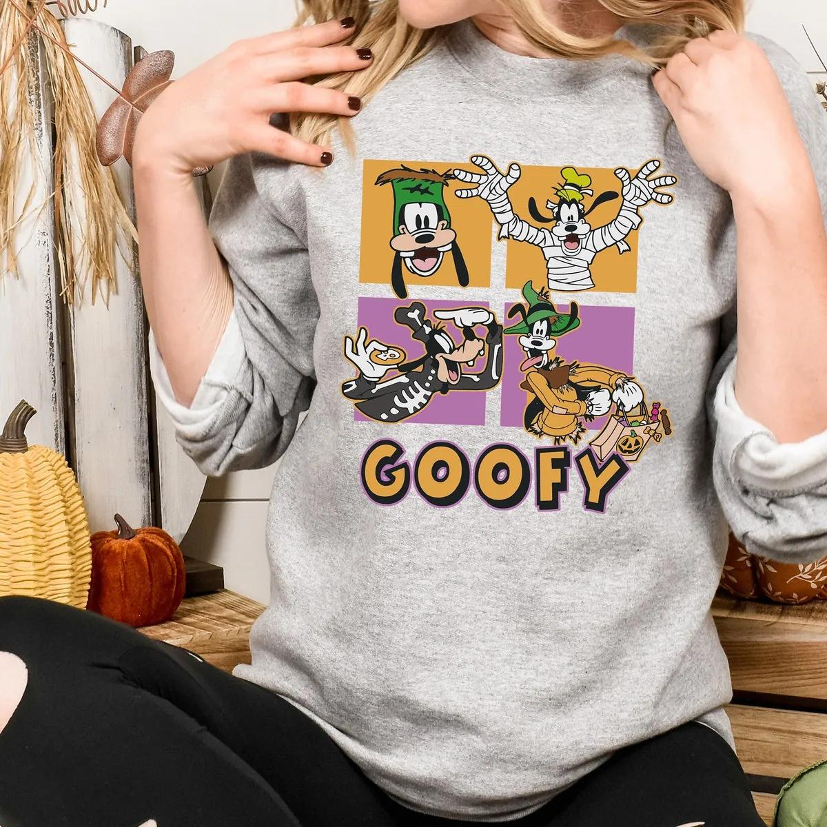 Halloween Goofy Ghost Disney Shirt 4