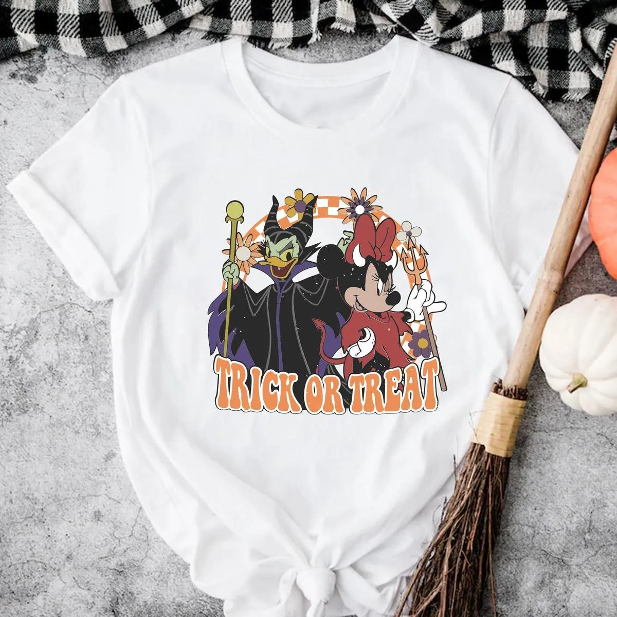 Halloween Minnie Daisy Disney Shirt 1