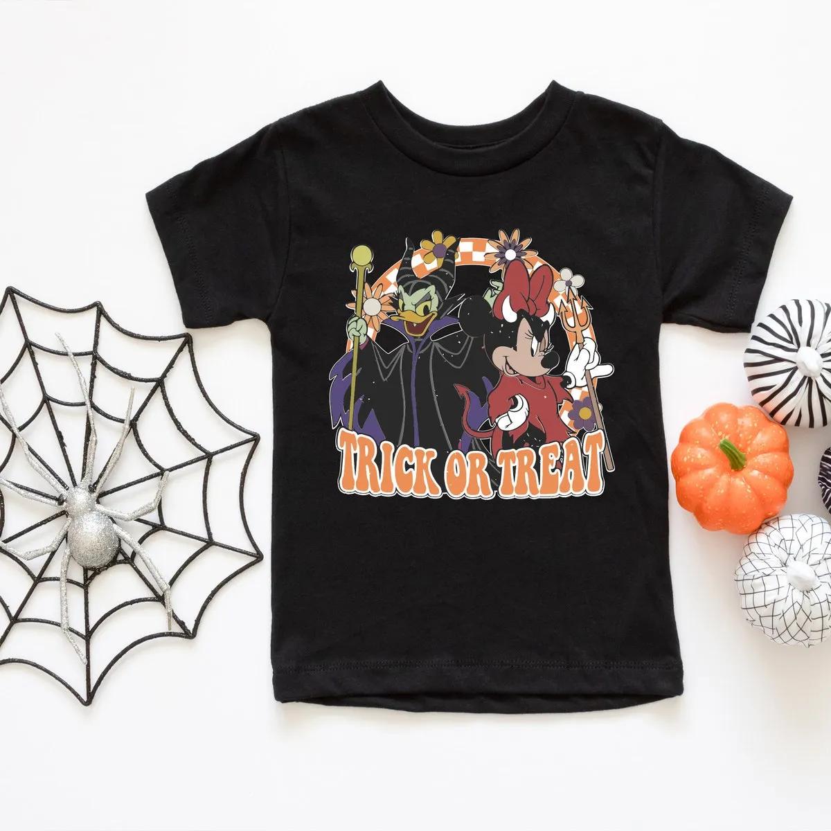 Halloween Minnie Daisy Disney Shirt 2