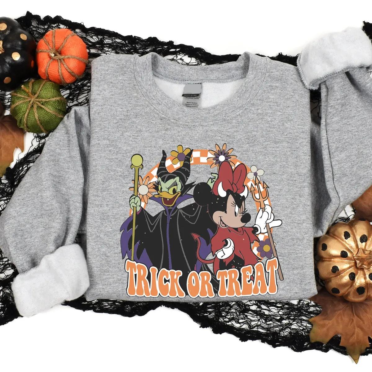 Halloween Minnie Daisy Disney Shirt 4