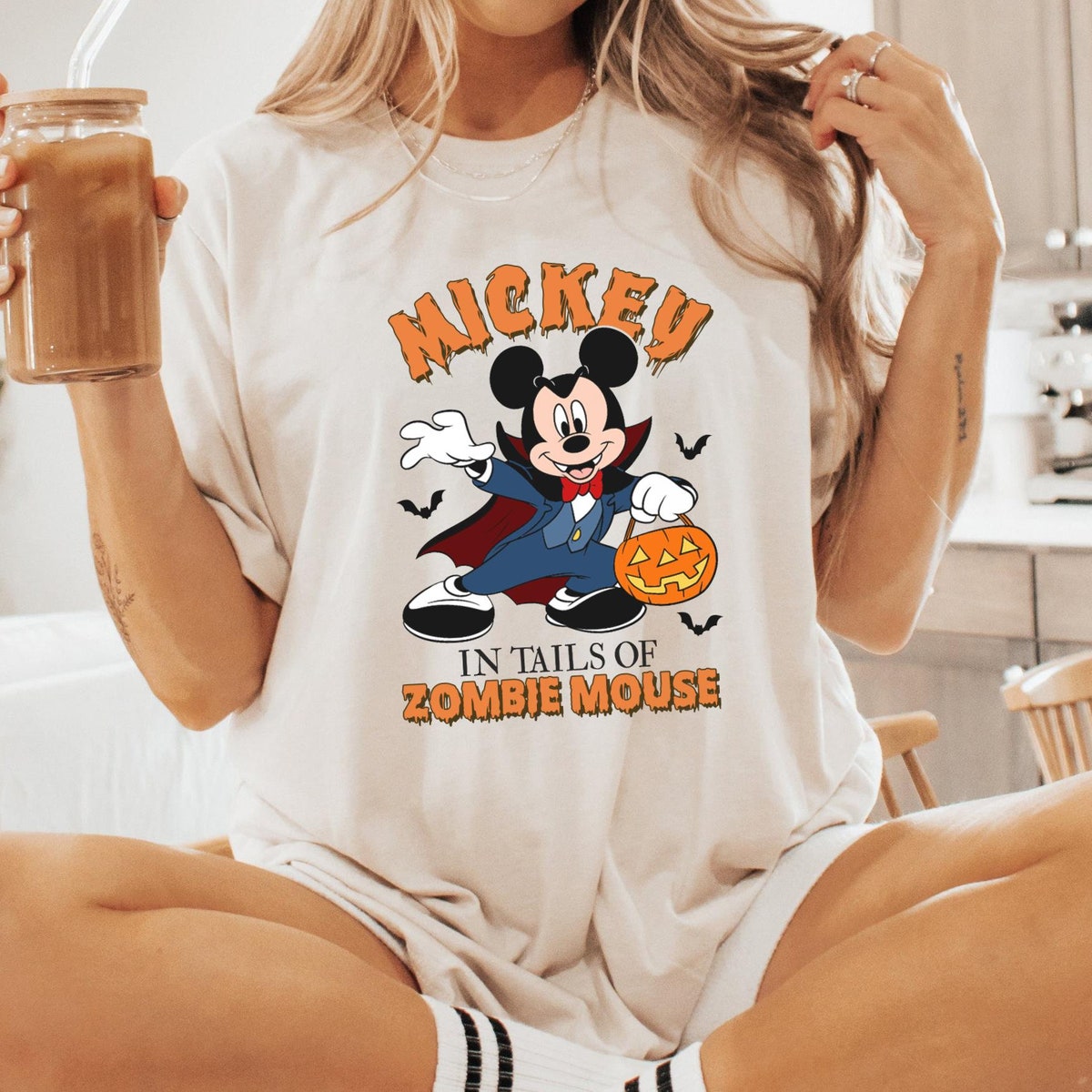 Halloween Mouse Shirt Mickeys Not So Scary Halloween Party Tee 3 1