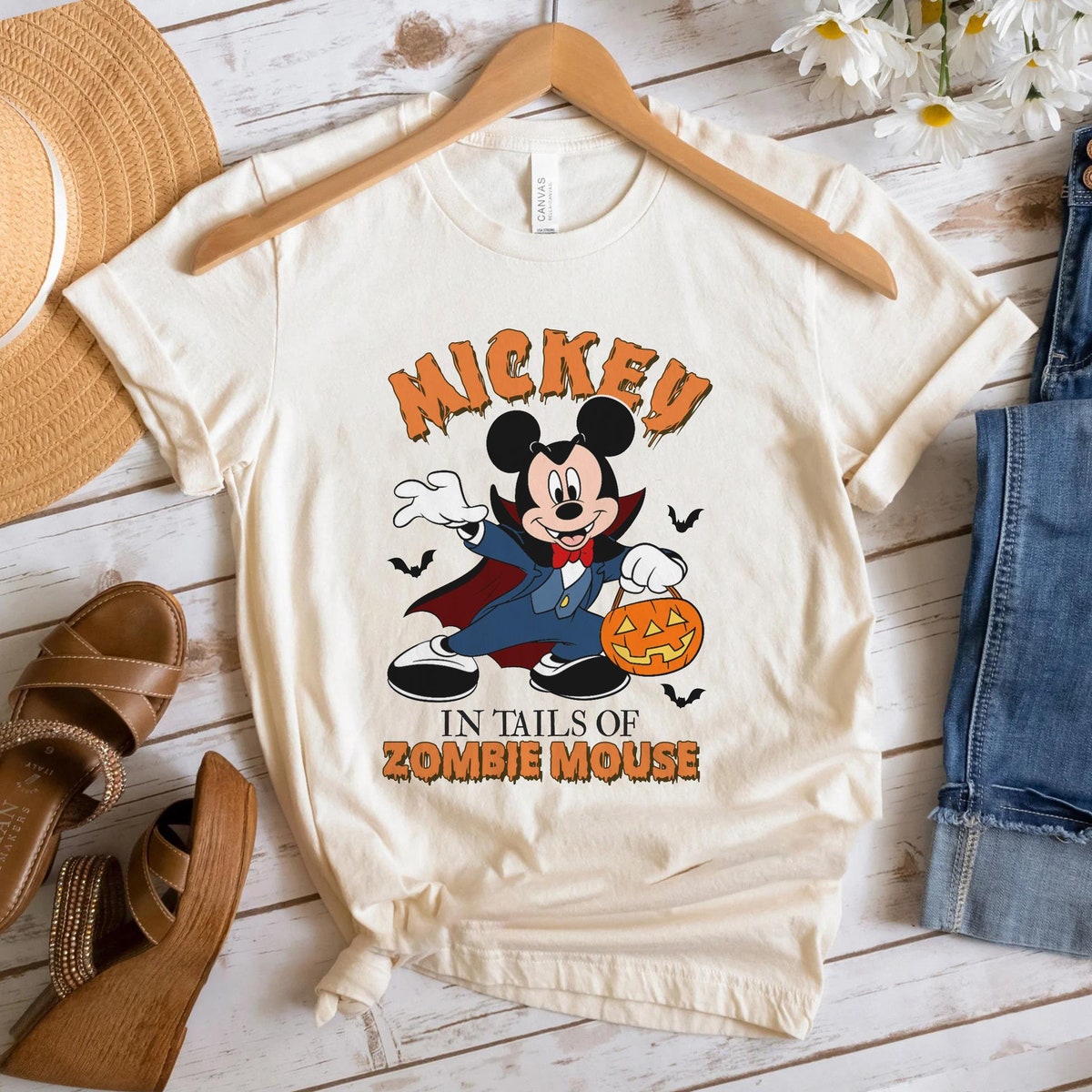 Halloween Mouse Shirt Mickeys Not So Scary Halloween Party Tee 4 1