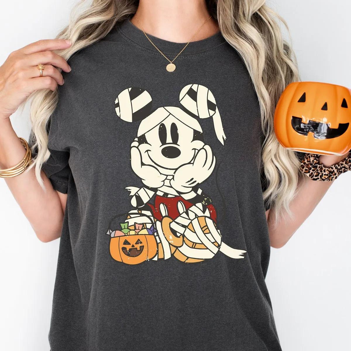 Halloween Mummy Mickey Disney Shirt 1