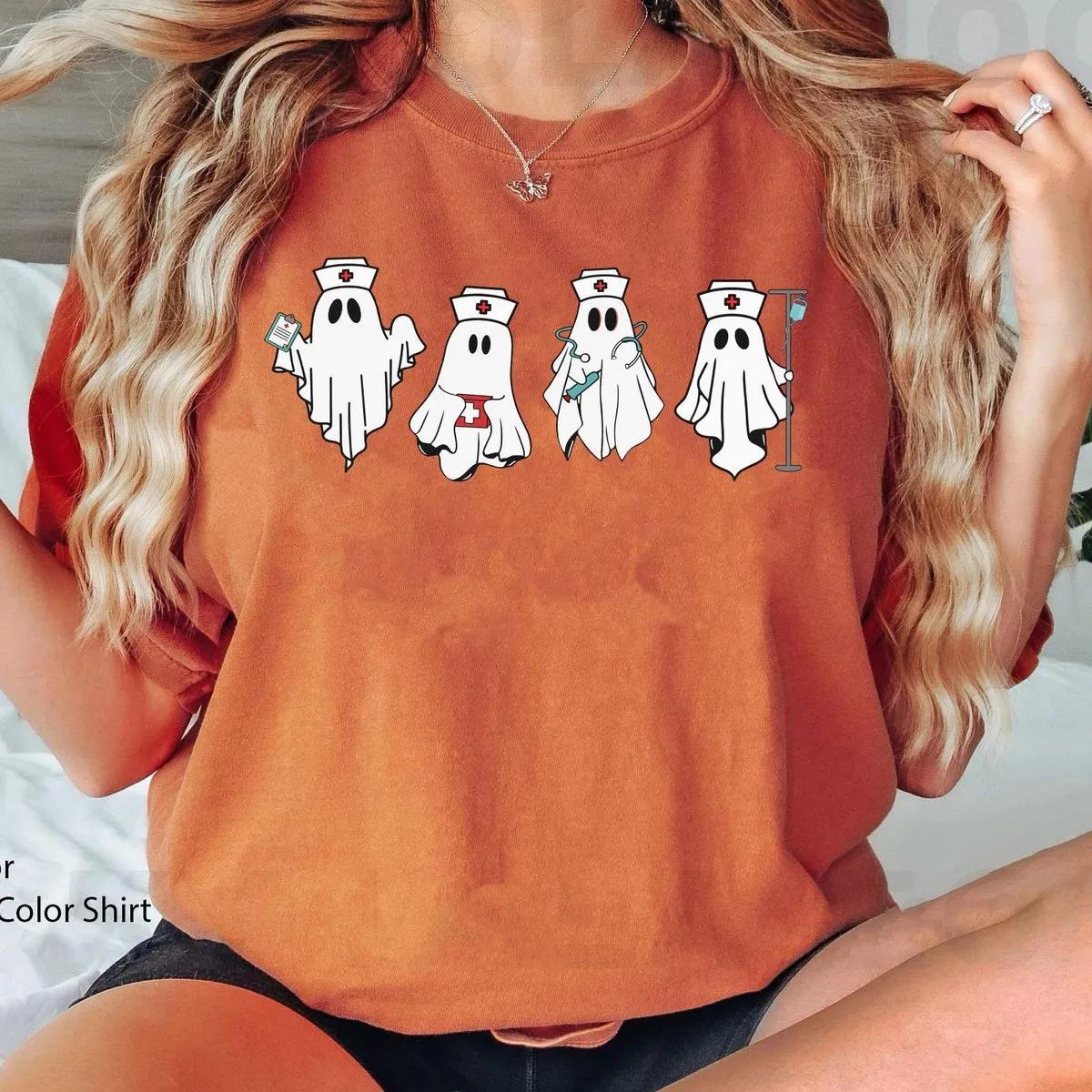 Halloween Nurse Disney Shirt 4