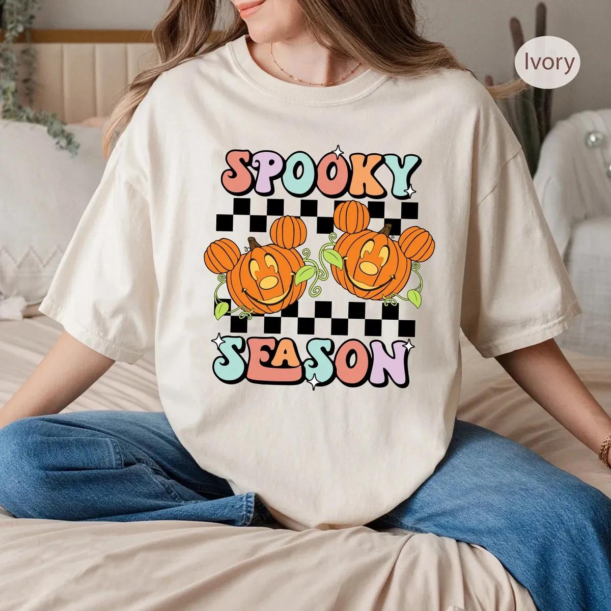 Halloween Spooky Season Mickey and Friends Shirt 1