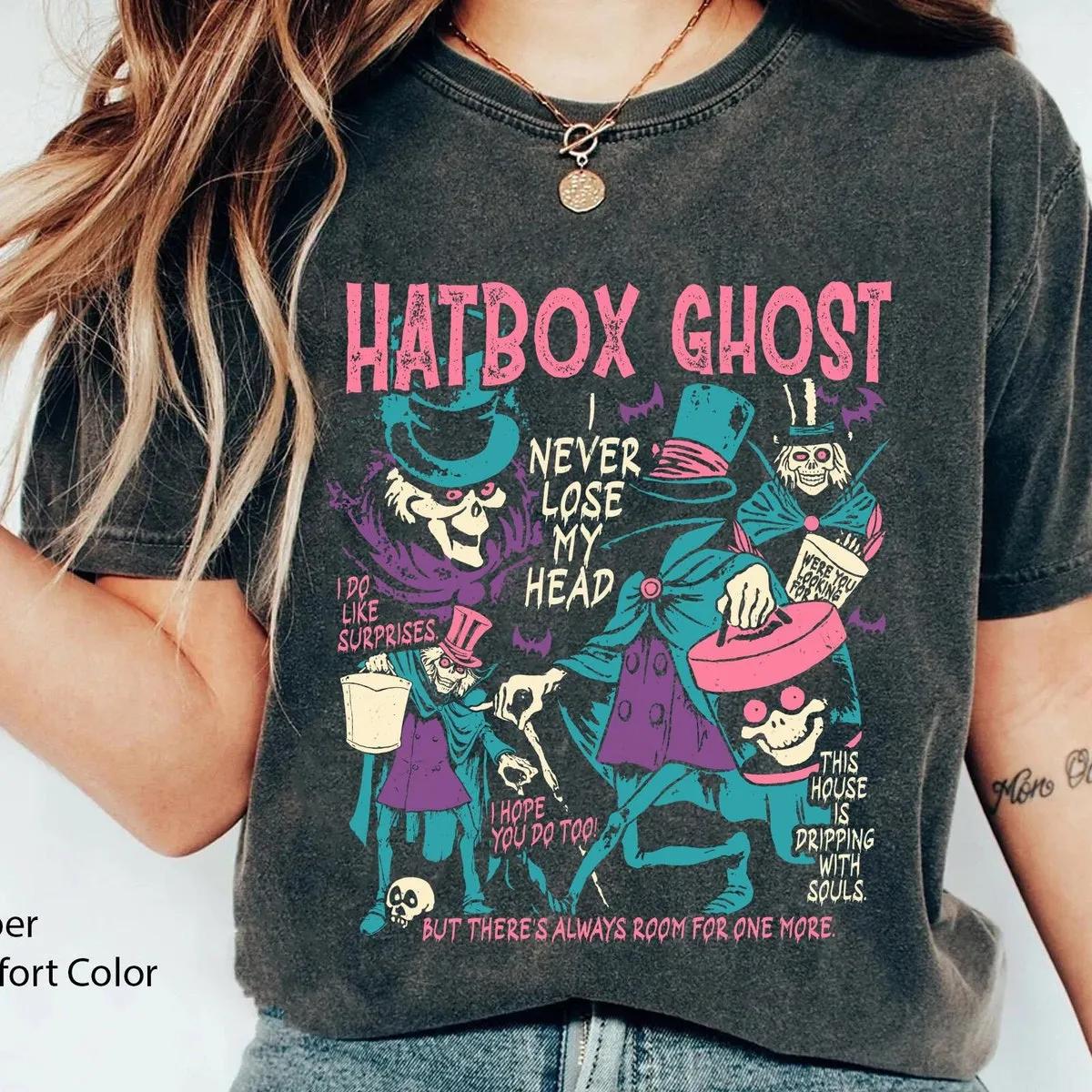 Hatbox Ghost Quote Halloween Shirt 2