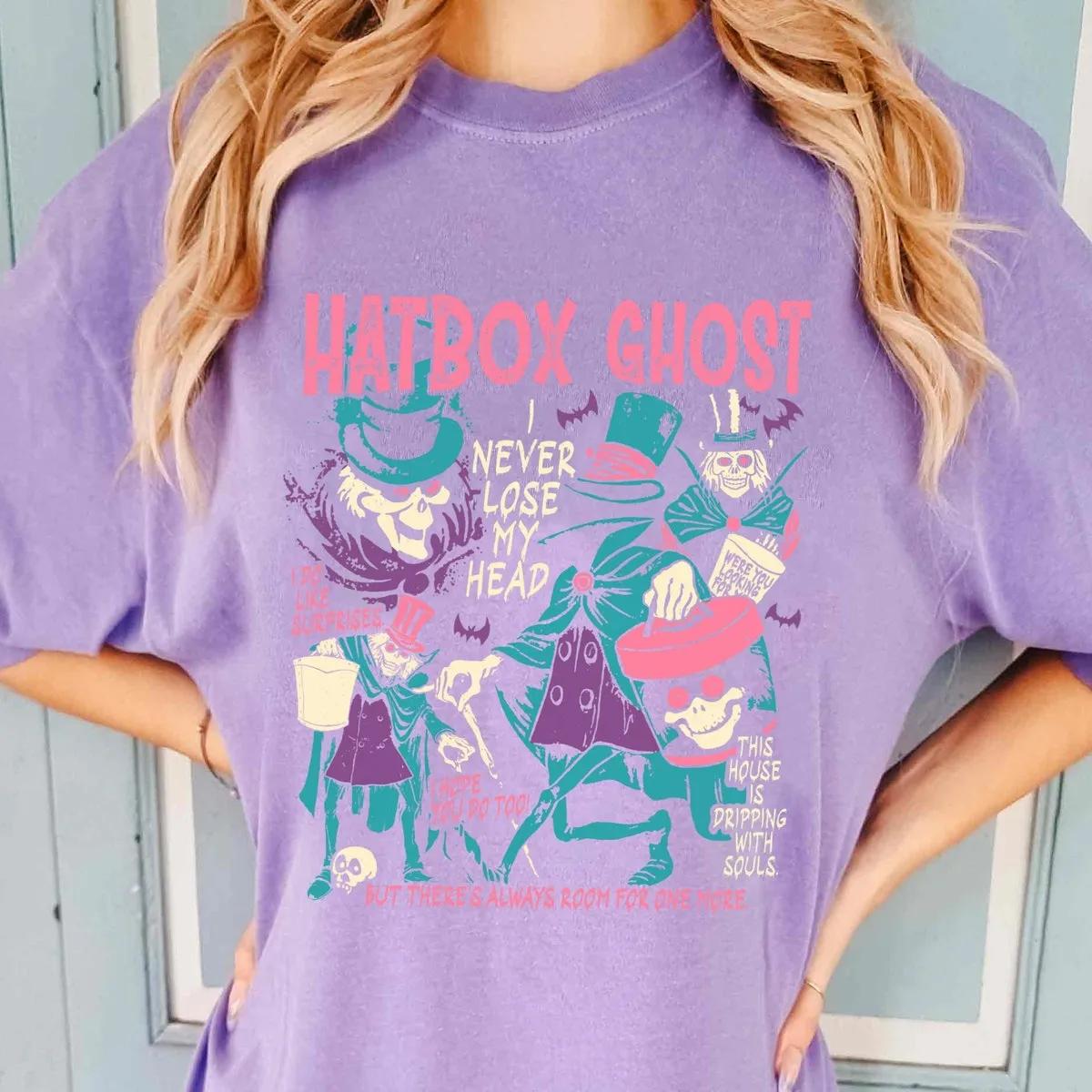 Hatbox Ghost Quote Halloween Shirt 4