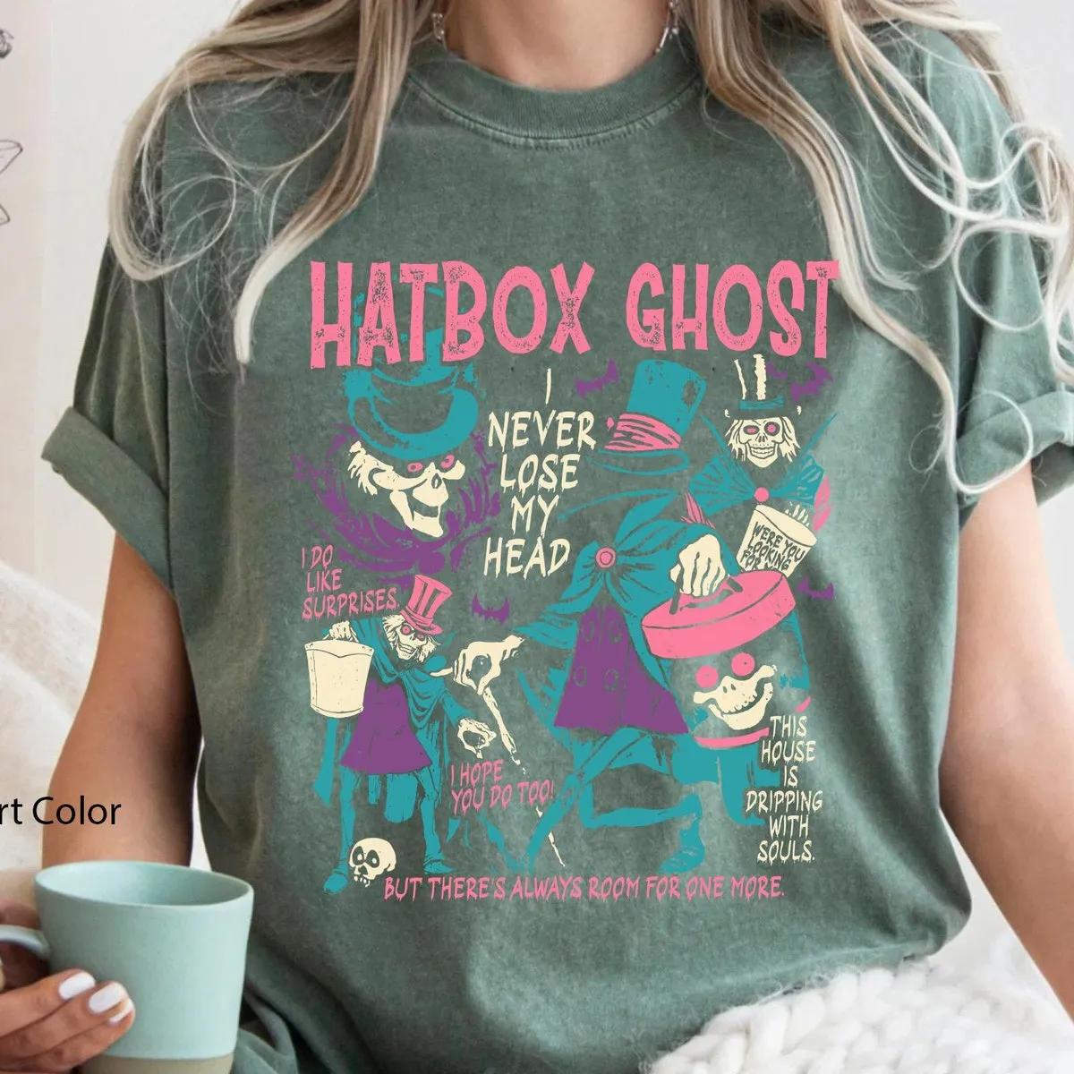 Hatbox Ghost Quote Halloween Shirt 5