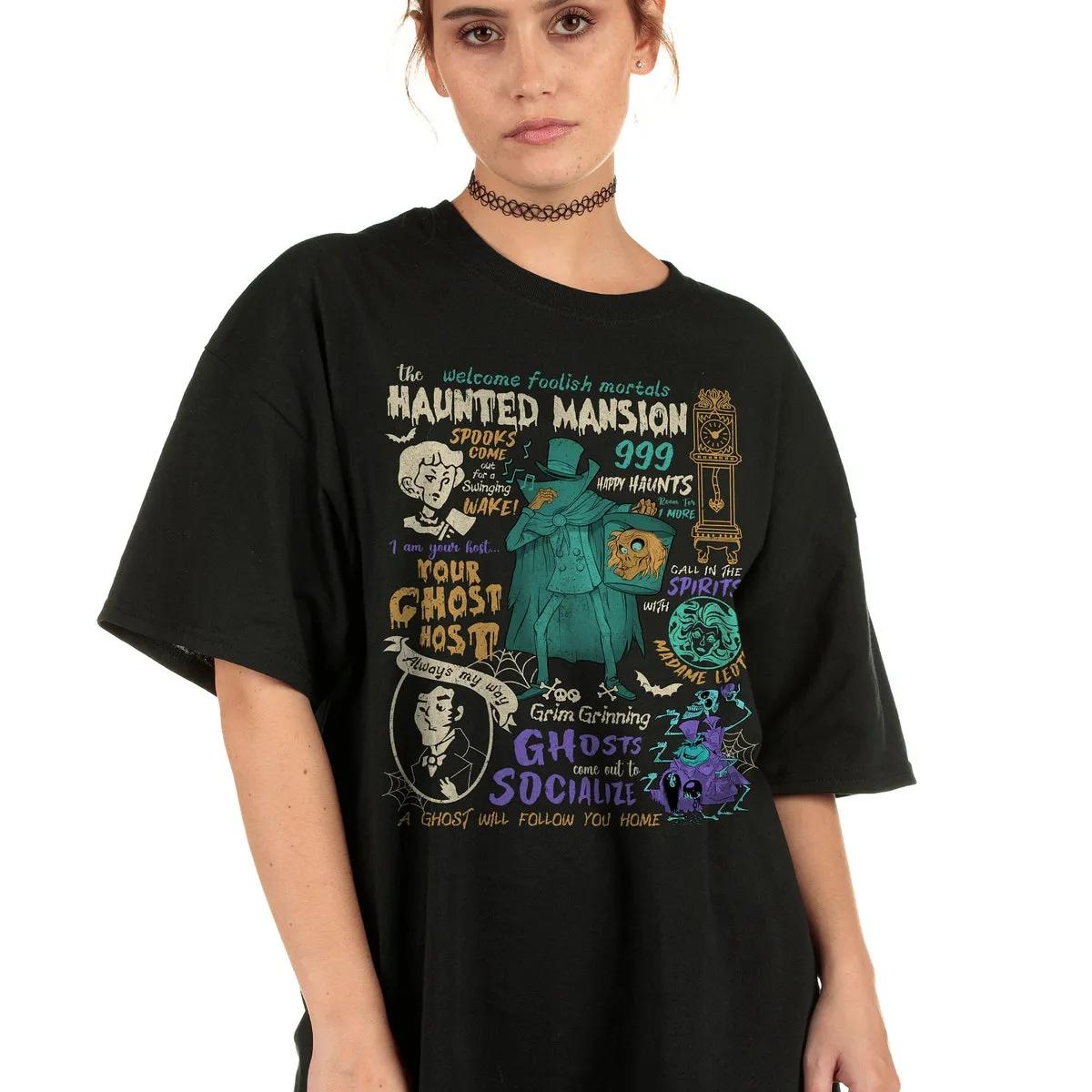 Haunted Mansion Hitchhiking Ghosts Disney Shirt 1 1